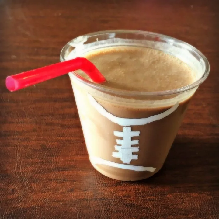 Game Day chocolate smoothie