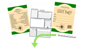 Giant party printables preview