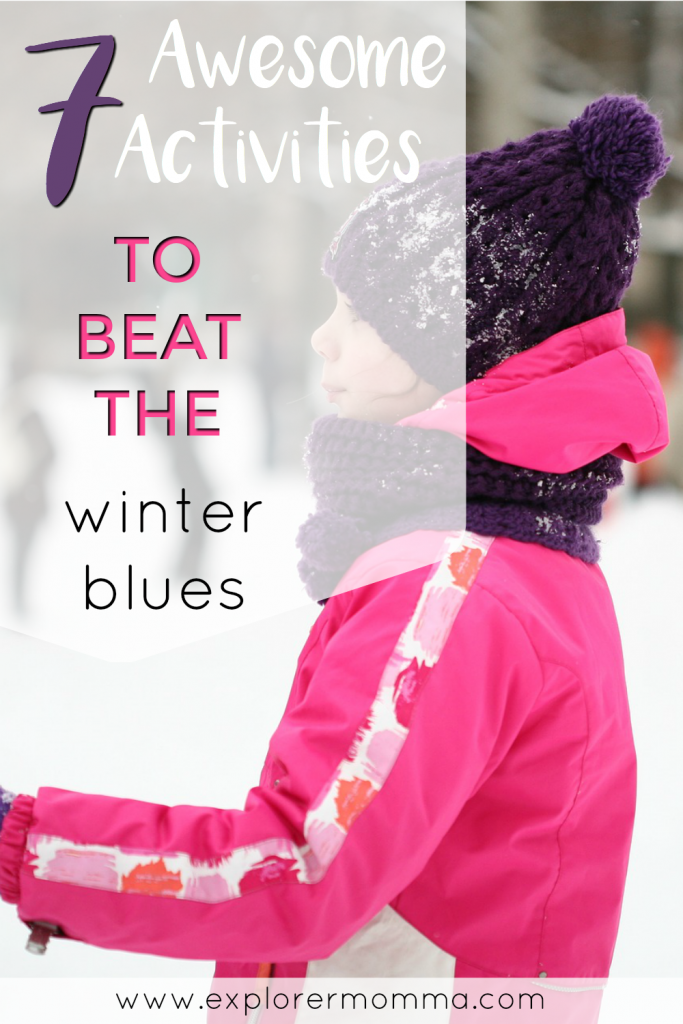 Kids' winter activities pin