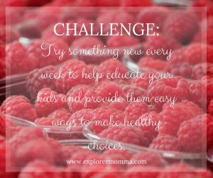 Kids to eat healthy challenge