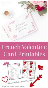 Valentine card printables