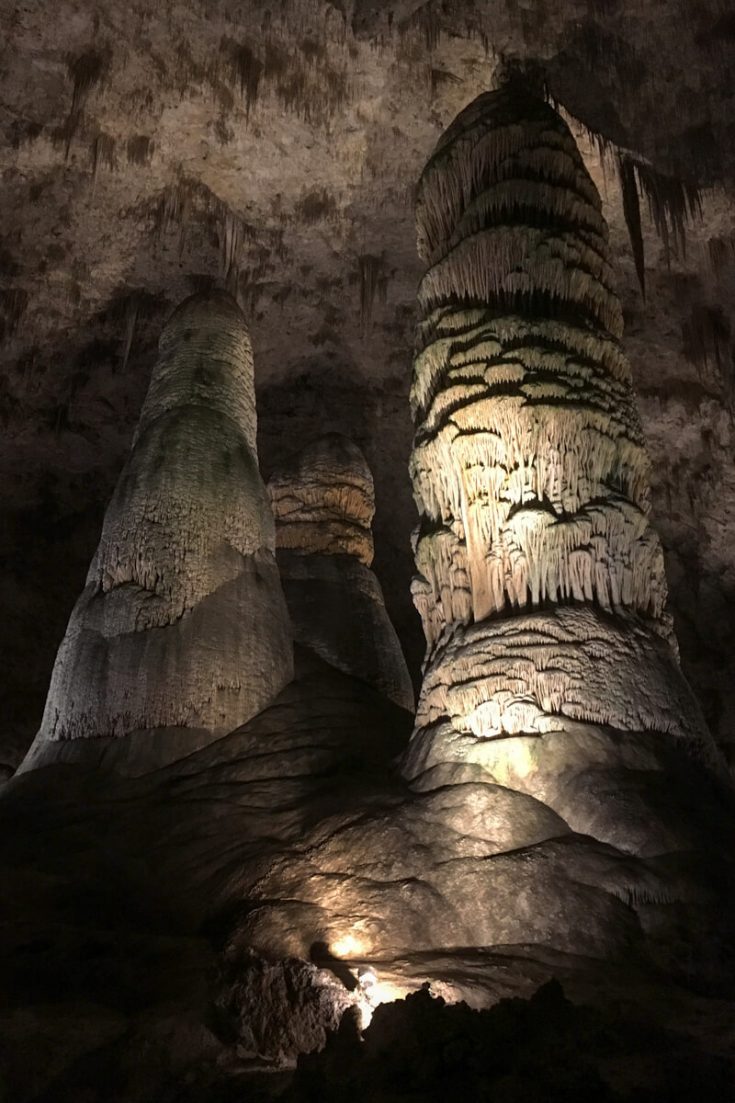 Carlsbad Caverns pillar