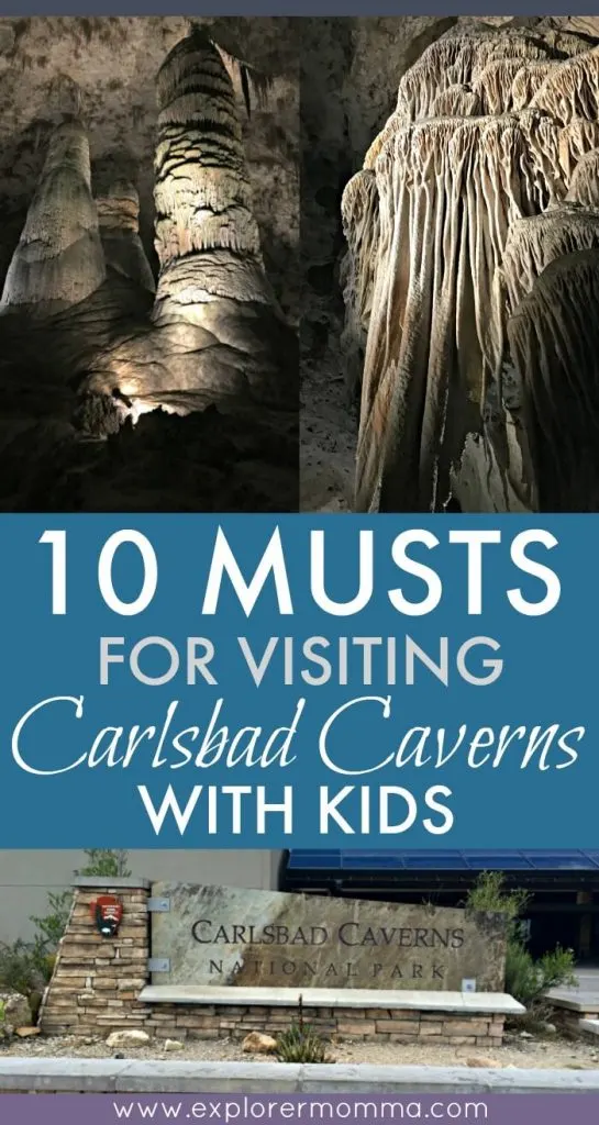 Carlsbad Caverns with kids