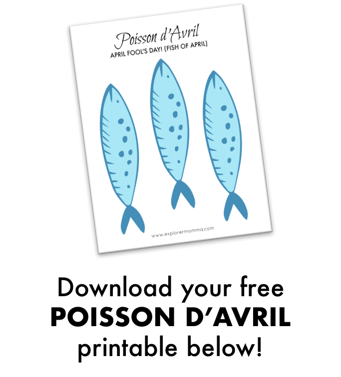 April Fool's Day fish printable