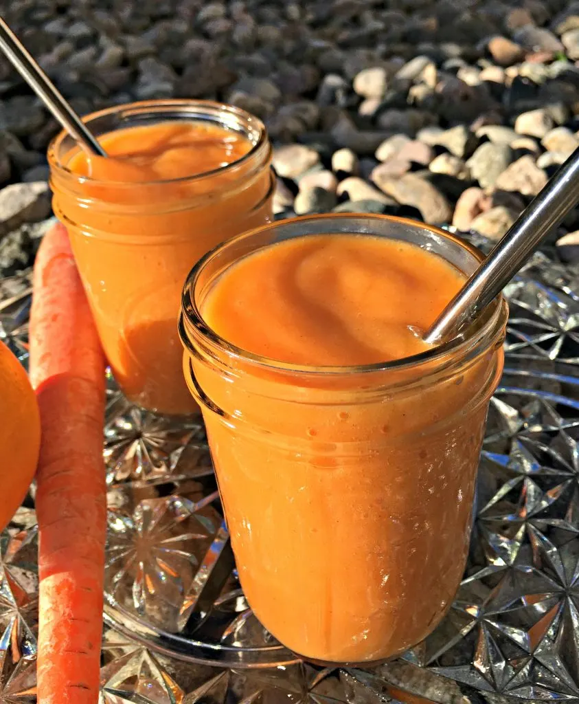 Carrot smoothies