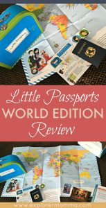 Little Passports review pin