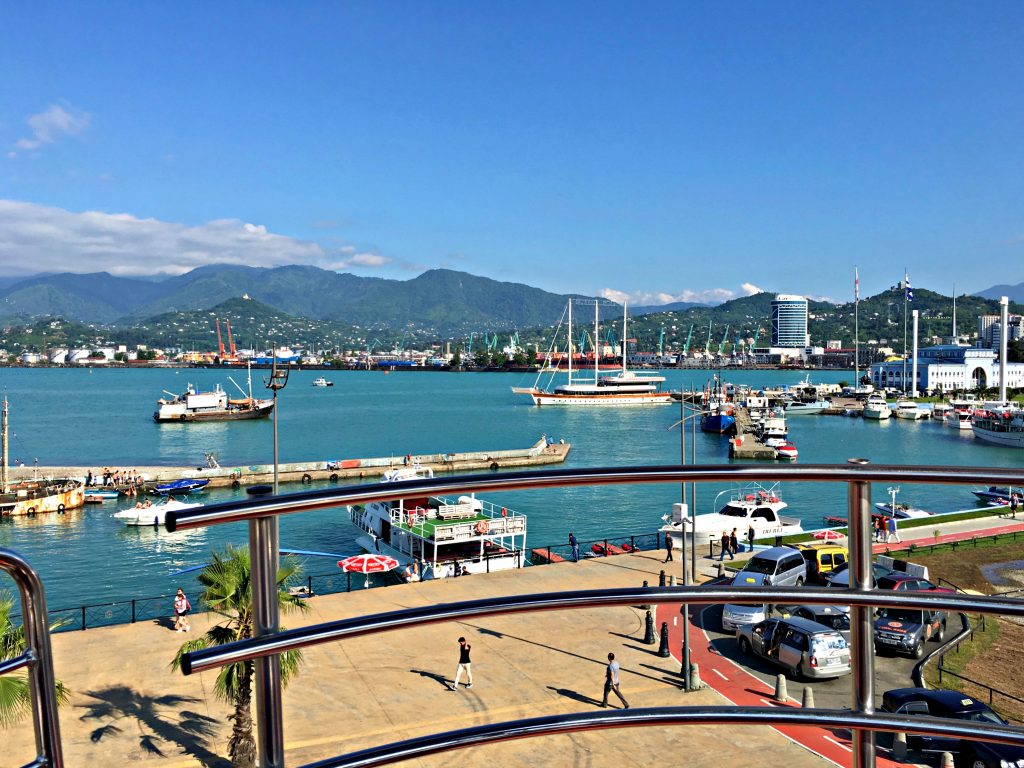 Harbor view from ferris wheel