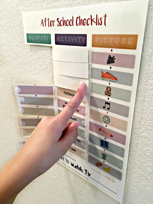 Free Printable After School Checklist - Explorer Momma