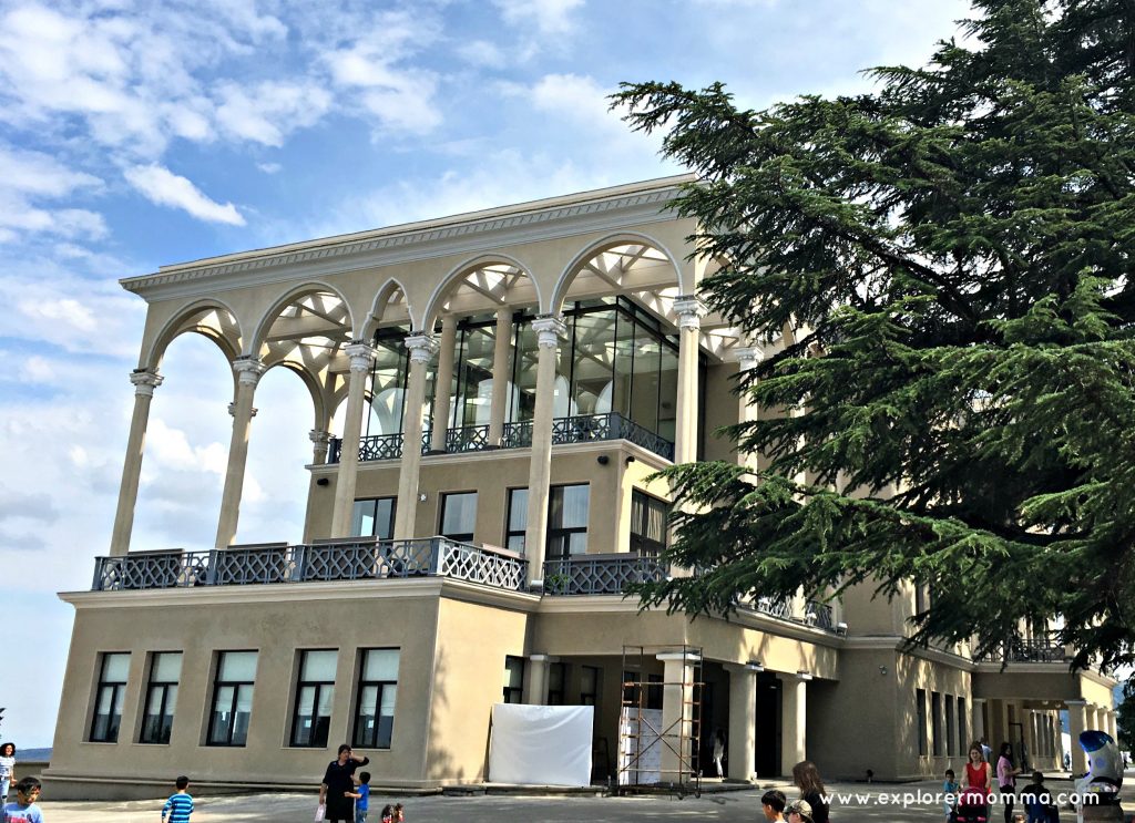 Restaurant overlooking Tbilisi