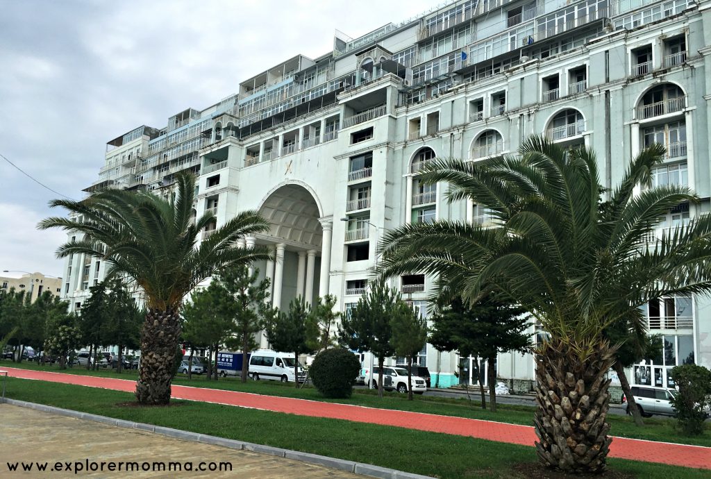 Soviet Batumi building