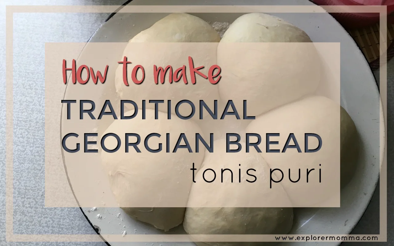 Traditional Georgian Bread, Tonis puri feature