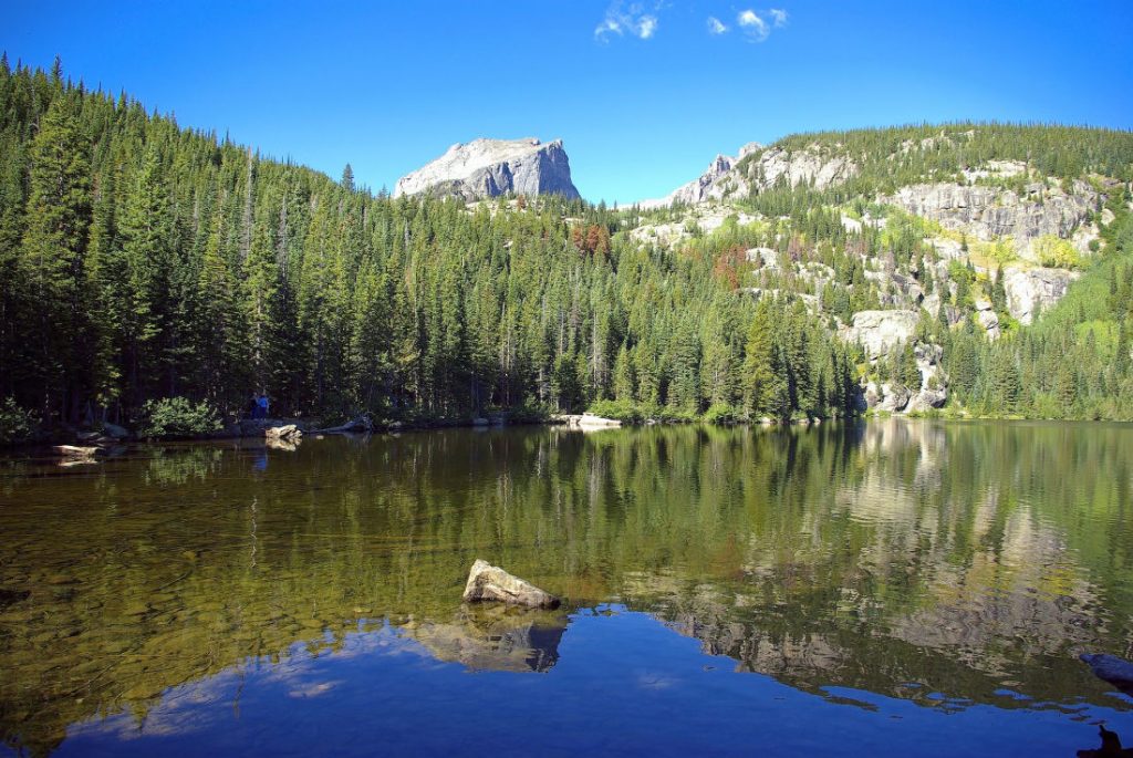 Bear Lake, summer Estes Park hikes for kids