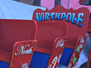 Tips For Visiting Santa's Workshop Colorado sled