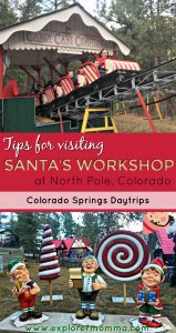 Tips For Visiting Santa's Workshop pin