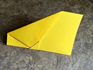 Best paper airplane ever center fold
