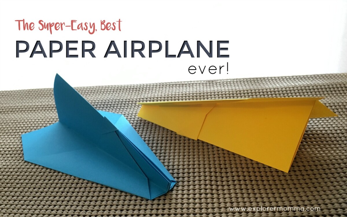 Best paper airplane ever feature