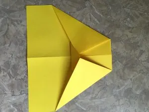 Best paper airplane ever, small triangle