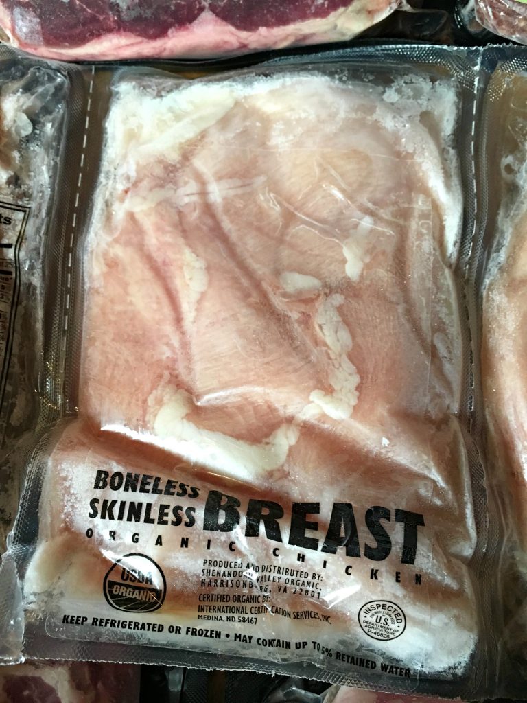 ButcherBox unboxing chicken