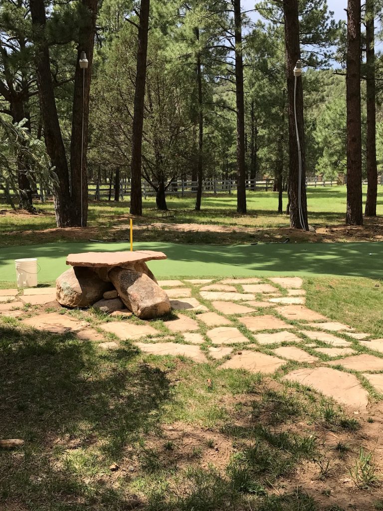 Things to do in Ruidoso, New Mexico cabin yard