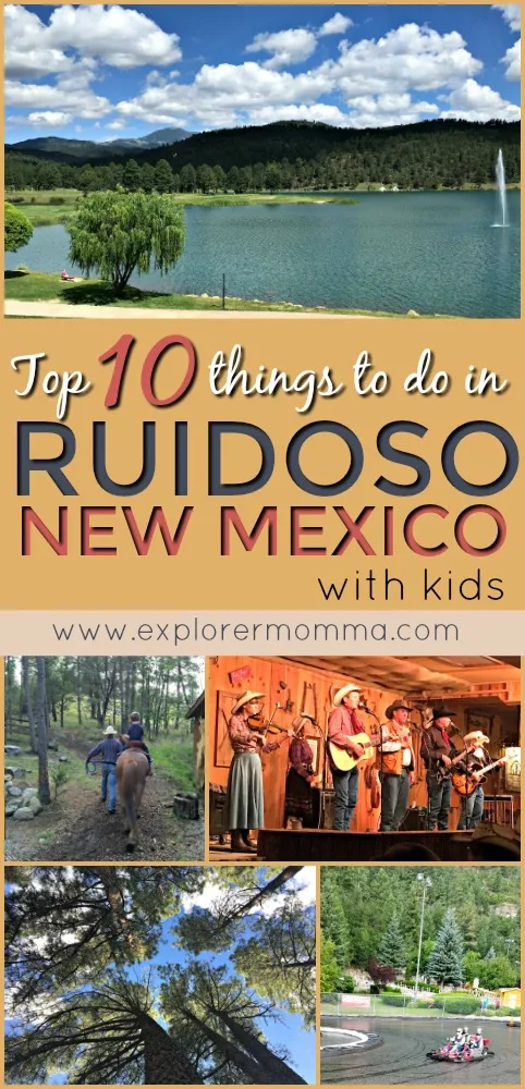 Are you planning a fun family vacation to escape from the noise of the everyday? Perfect for family reunions and getaways, check out my top 10 things to do in Ruidoso, New Mexico with kids.