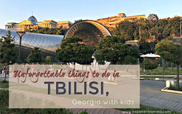 Tbilisi Presidential palace and Rike Park Auditorium, Tbilisi things to do #tbilisi #georgiatravel