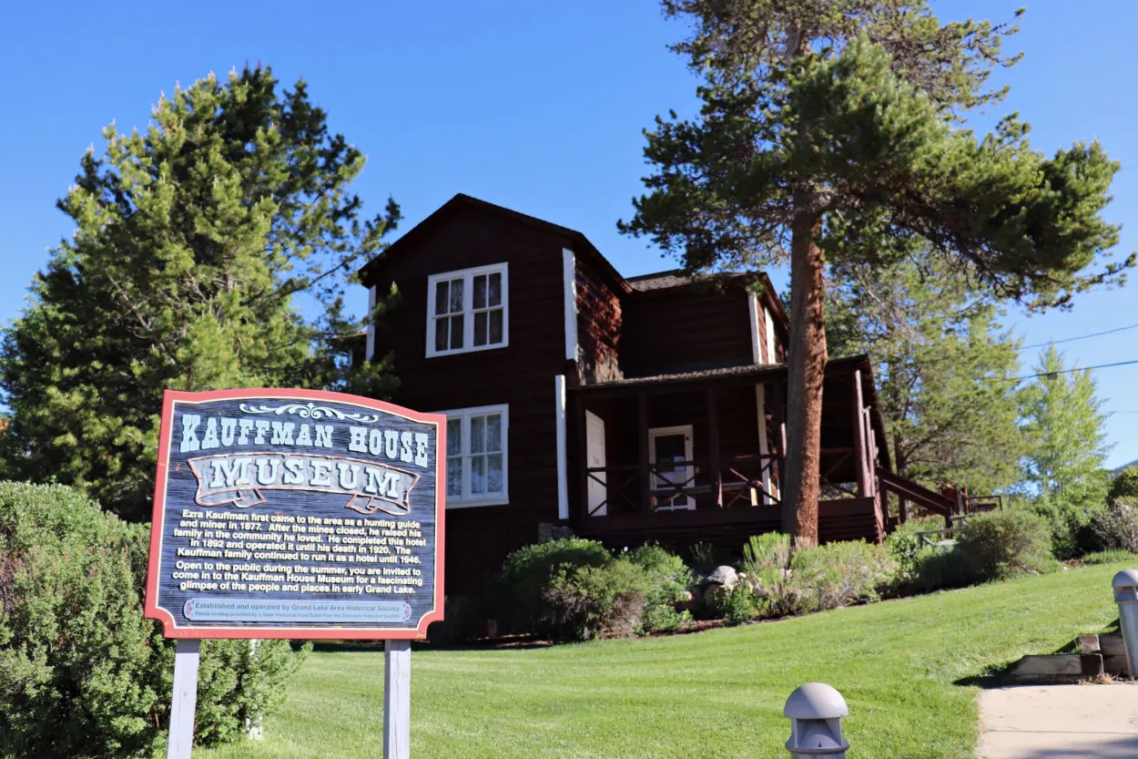 Kauffman House Museum, Grand Lake Colorado #historiccolorado #grandlakecolorado