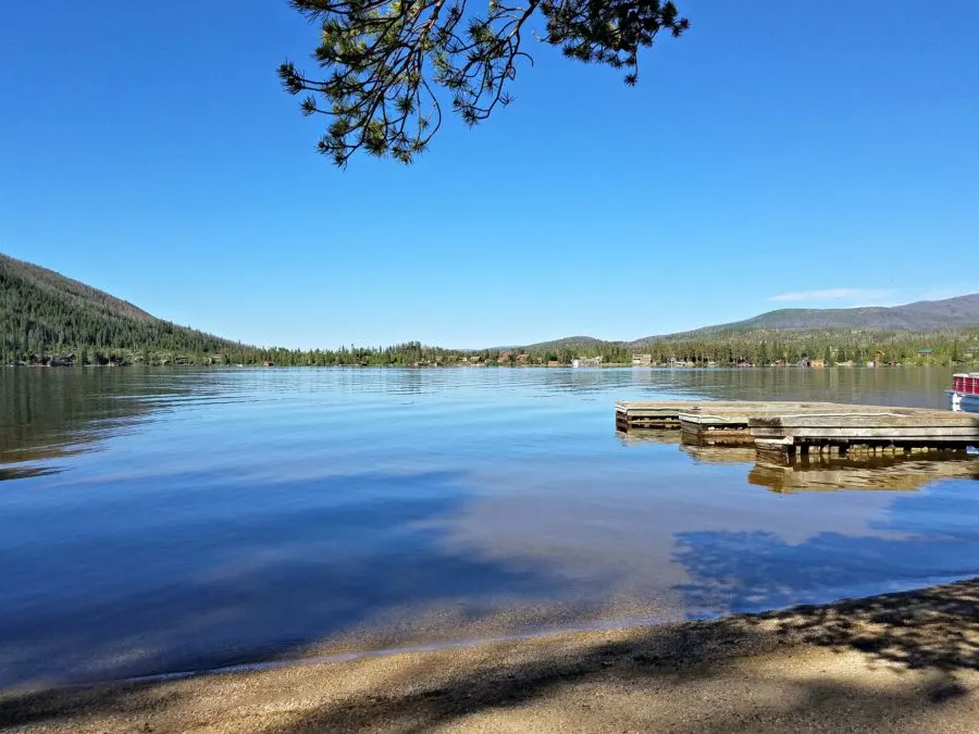 My morning coffee spot Grand Lake, Colorado