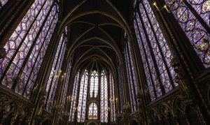 Sainte Chapelle stained glass windows