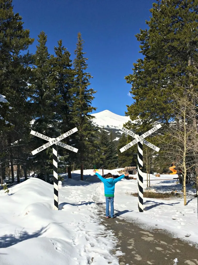 Breckenridge Rail Road Park view