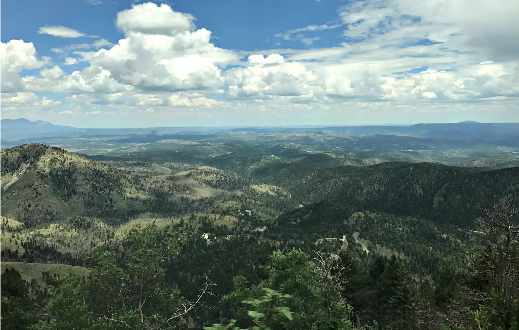 Ski Apache view, Ruidoso, New Mexico
