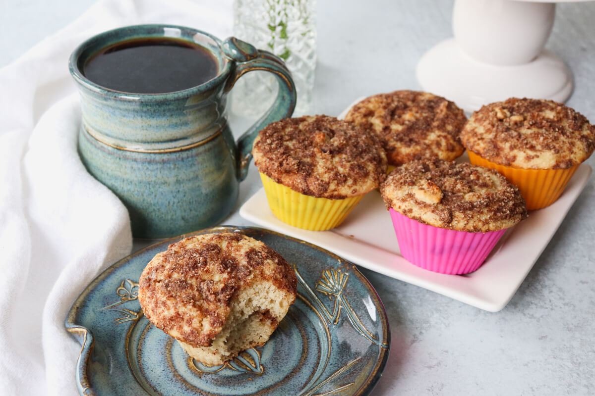 Low Carb Coffee Cake Muffins Explorer Momma