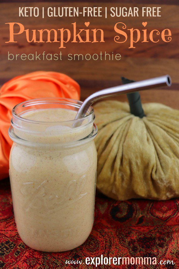 Creamy keto pumpkin spice goodness. The perfect seasonal fall recipe to break your fast. #lowcarbrecipes #ketopumpkinspice #ketobreakfast #ketopumpkin #explorermomma