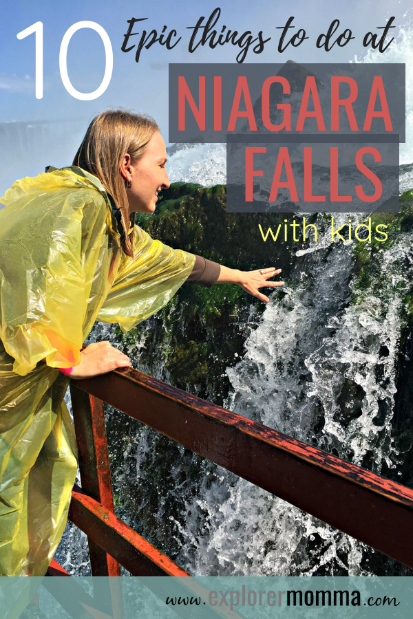 Niagara Falls with kids. Family travel awesomeness and things to do. #operationusparks #iloveny #explorermomma