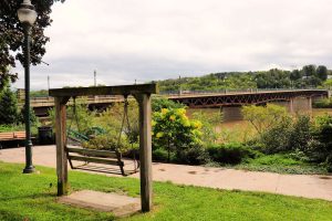 Beautiful Susquehanna River, Owego New York #susquehanna #riverwalk #15thingsowego #explorermomma #explorermommatravel