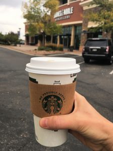 Sugar free latte with almond milk at Barnes and Noble #booksandcoffee #ilovebooks #explorermomma