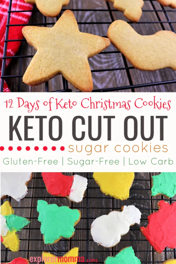 Keto cut out sugar cookies