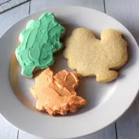 Keto cutout sugar cookies