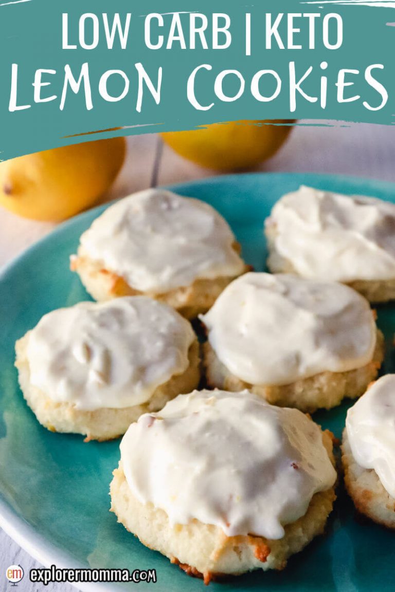 Keto Low Carb Lemon Cookies Explorer Momma