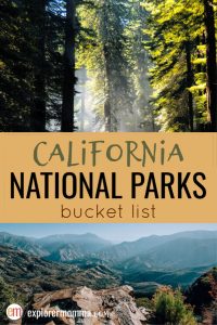 California National Parks Bucket List | Tips for family travel to Yosemite, Joshua Tree, Redwood National Park, and more. #nationalparks #familytravel