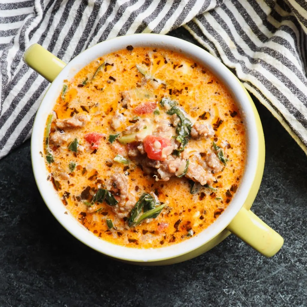 Keto Italian Sausage Soup