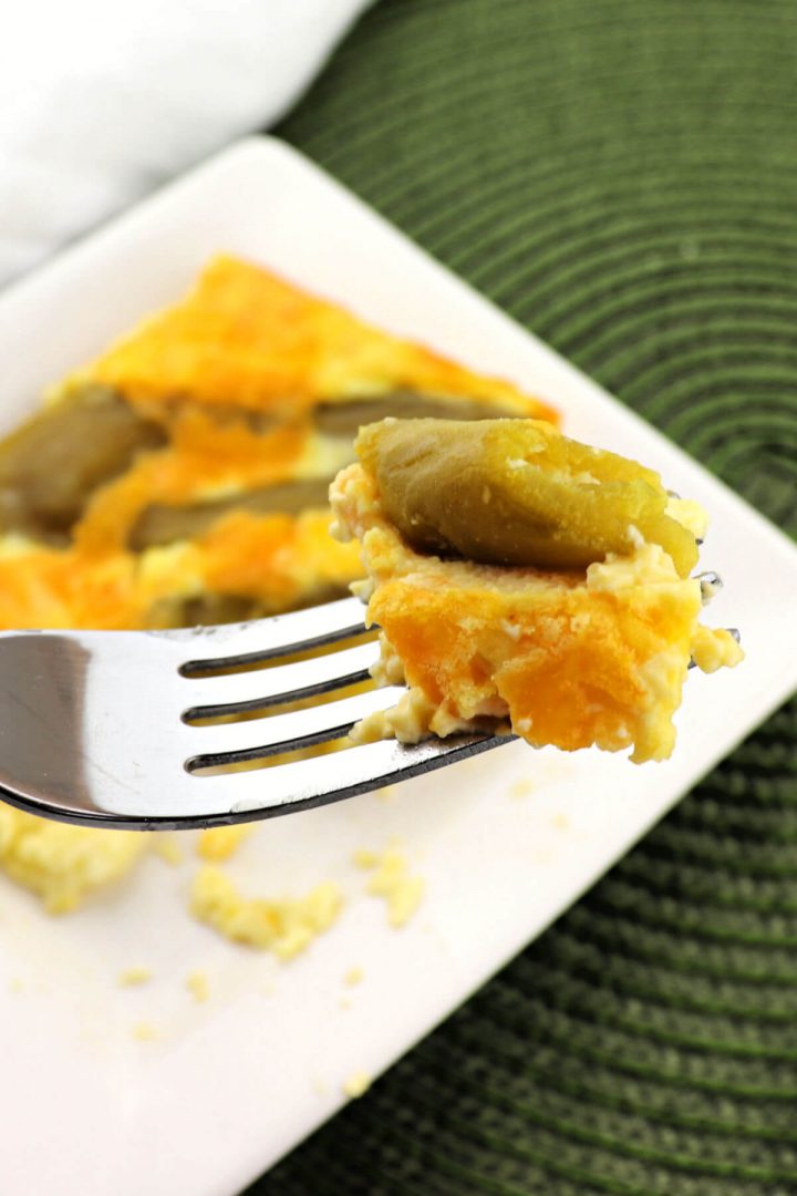 Bite of keto breakfast casserole