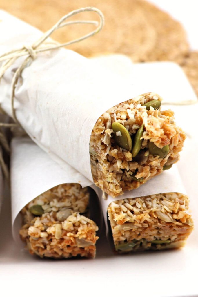 Low Carb Coconut Granola Bars Explorer Momma