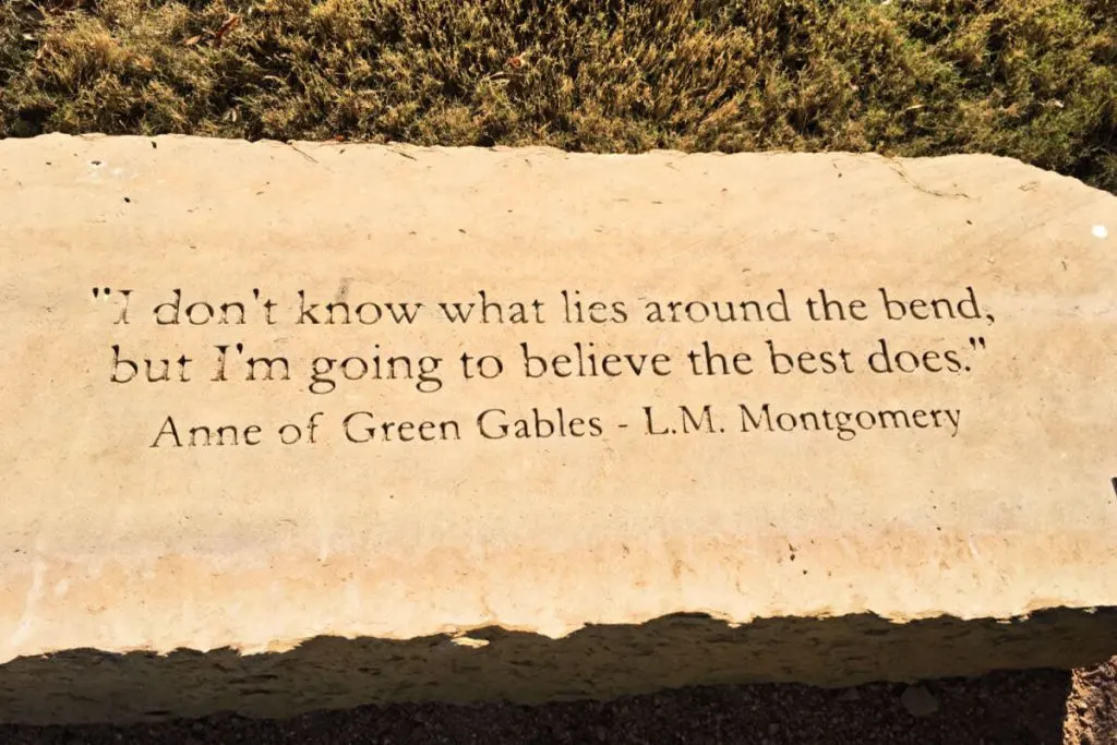 Anne of Green Gables quote, Storybook capital Abilene TX #calf #abilenetx