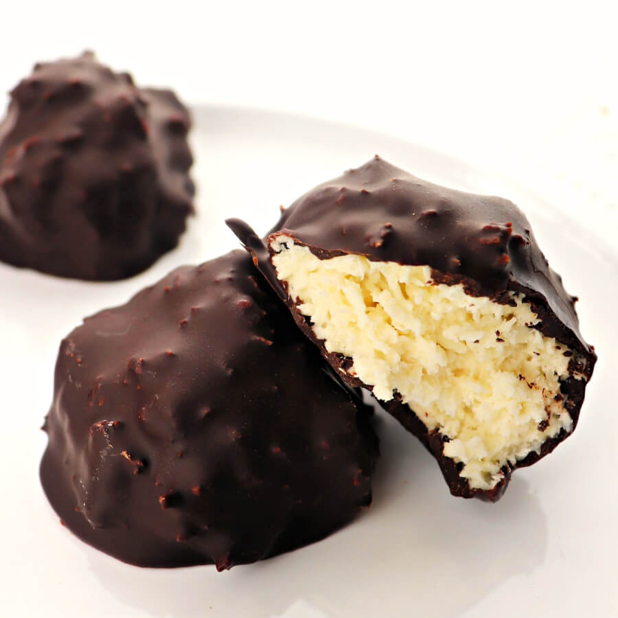Keto Chocolate Coconut Balls Explorer Momma