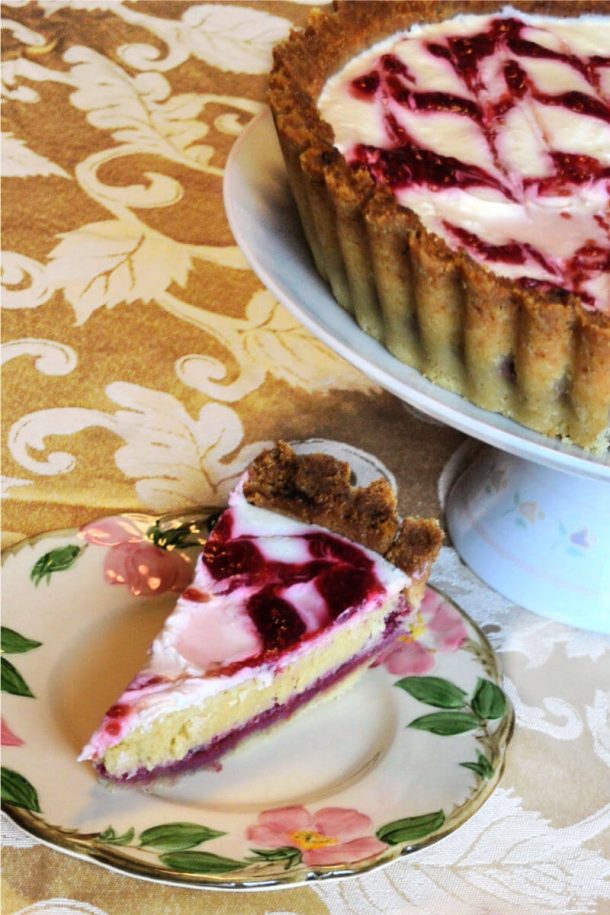 Almond Raspberry Keto Bakewell Tart Explorer Momma