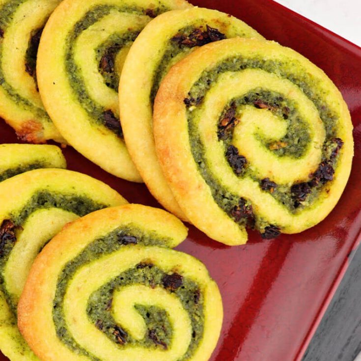 Low Carb Keto Pesto Pinwheels - Explorer Momma