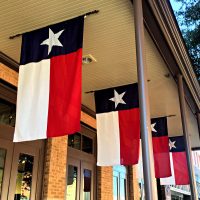 Find things to do in Abilene TX as you walk by the Texas flags. #familytravel #abilenetx