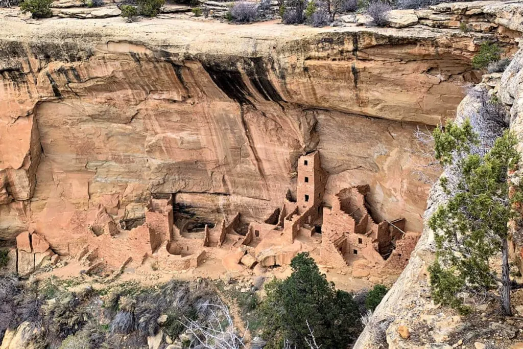 Square Tower, Mesa Verde National Park #mesaverde #familytravel