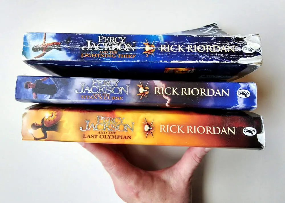 The Percy Jackson series is the perfect middle grade book series to inspire wanderlust to Greece. #booklist #middlegradebooks