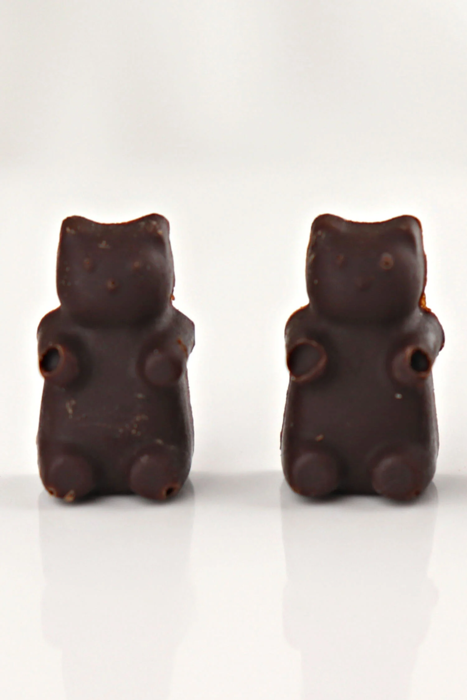 Two keto chocolate bears #ketochocolate #chocolatecraving #lowcarbchocolate
